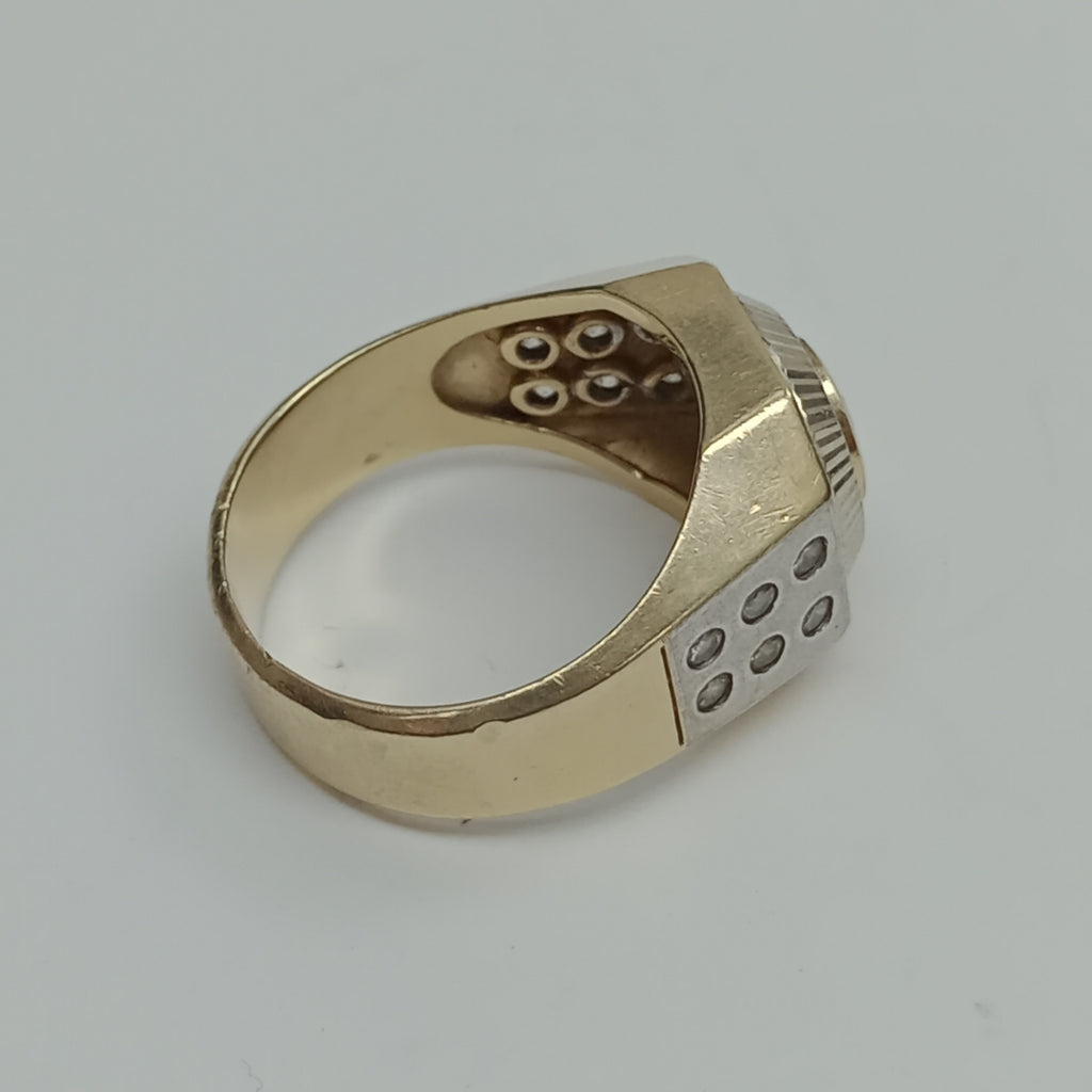 ANILLO ORO 14 K 12,90 GRMS (SEMINUEVO)