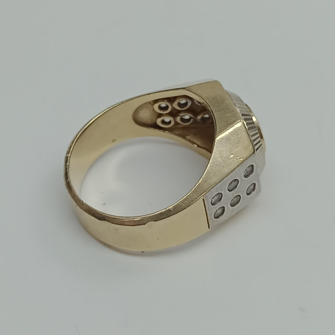 ANILLO ORO 14 K 12,90 GRMS (SEMINUEVO)