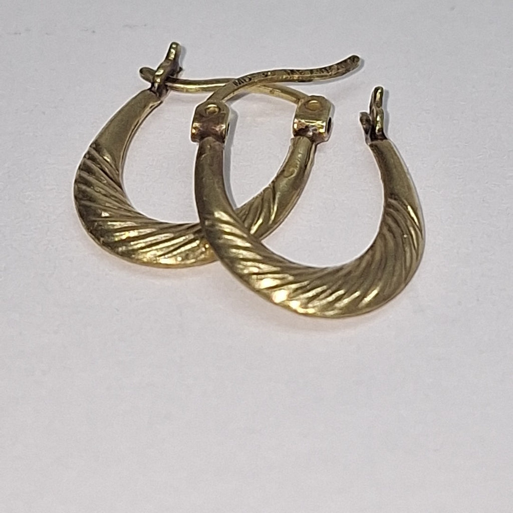ARRACADAS PAR ORO 10 K 1 GRMS (SEMINUEVO)