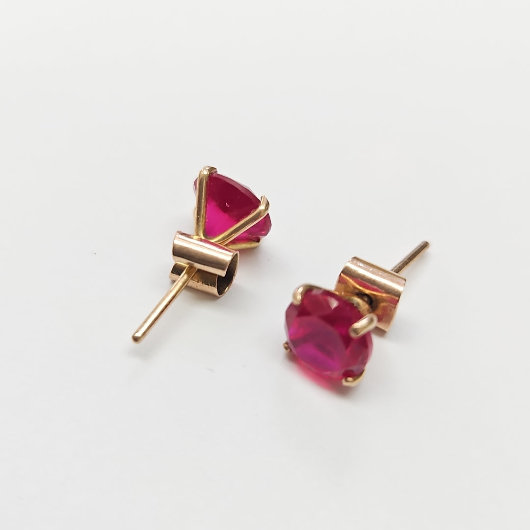 ARETES PAR ORO 8 K 2,10 GRMS (SEMINUEVO)