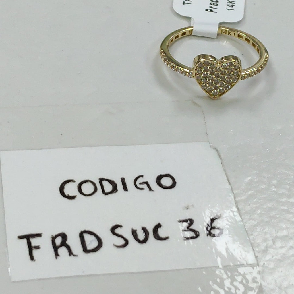 ANILLOS DAMA ORO 14K 1.8 (NUEVO)