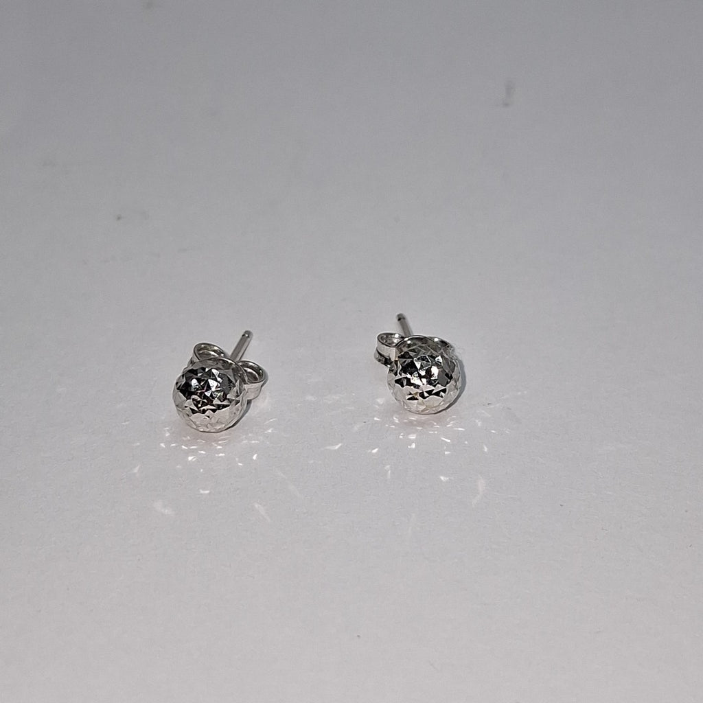BROQUELES PAR ORO BLANCO 10 K 0,90 GRMS (SEMINUEVO)