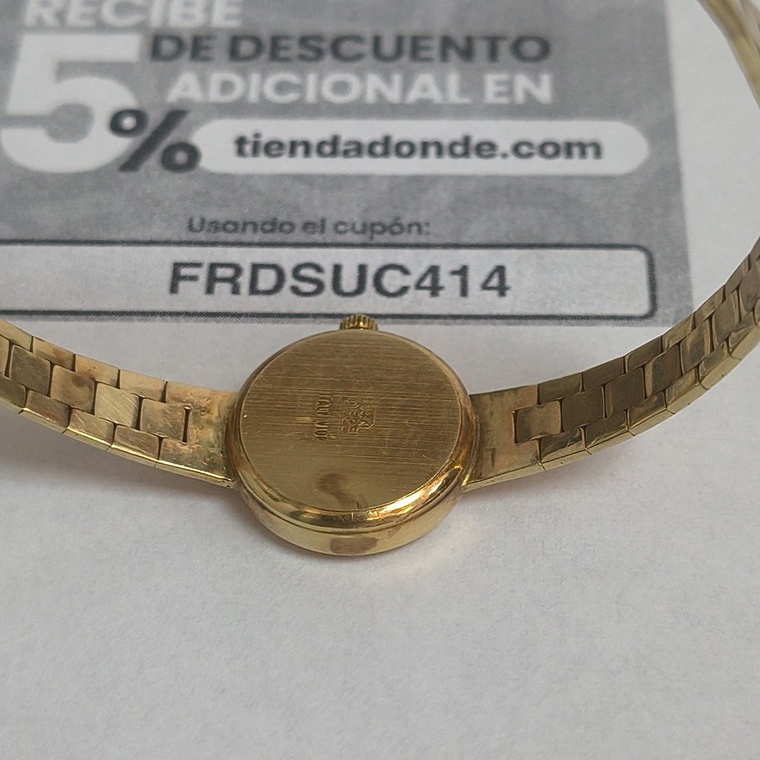 RELOJ CAJA Y PULSO ORO ORO 14 K 21,70 GRMS (SEMINUEVO)