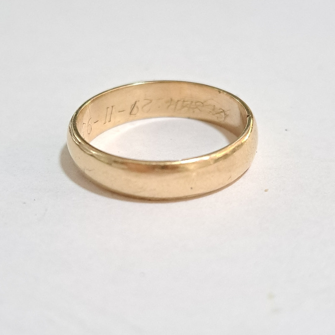ARGOLLA ORO 14 K 4,20 GRMS (SEMINUEVO)