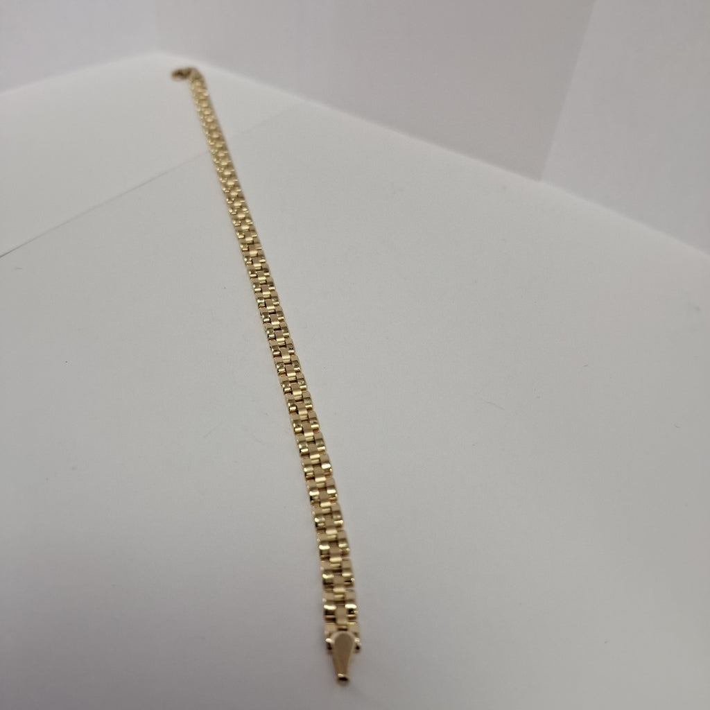 PULSERAS CABALLERO ORO 10K 8.9 (NUEVO)