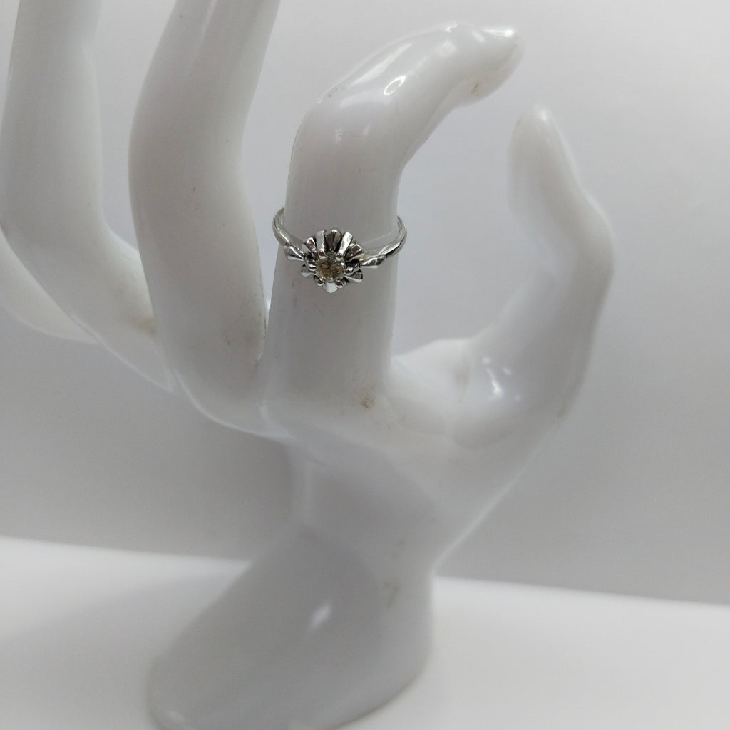 ANILLITO ORO BLANCO 14 K 2.6 GRMS (SEMINUEVO)