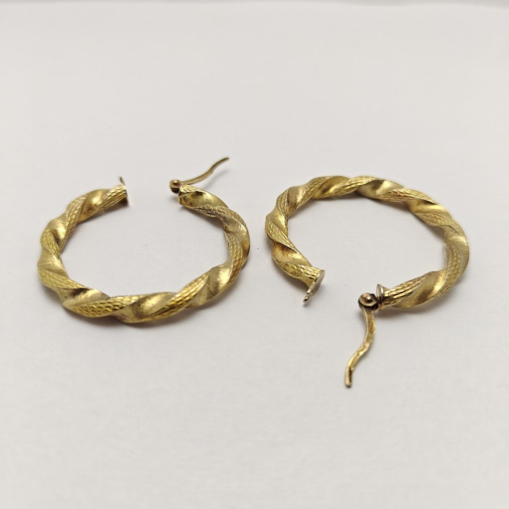 ARETES PAR ORO 14 K 3,00 GRMS (SEMINUEVO)