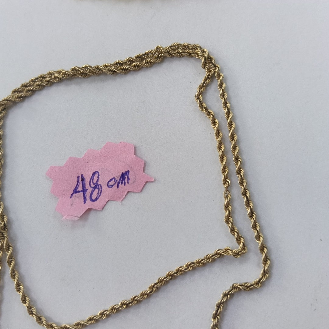 CADENA ORO 14 K 5.8 GRMS (SEMINUEVO)