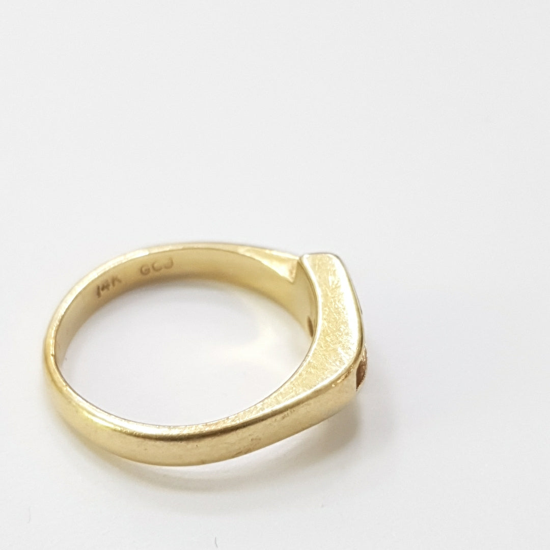 ANILLO ORO 14 K 4,60 GRMS (SEMINUEVO)
