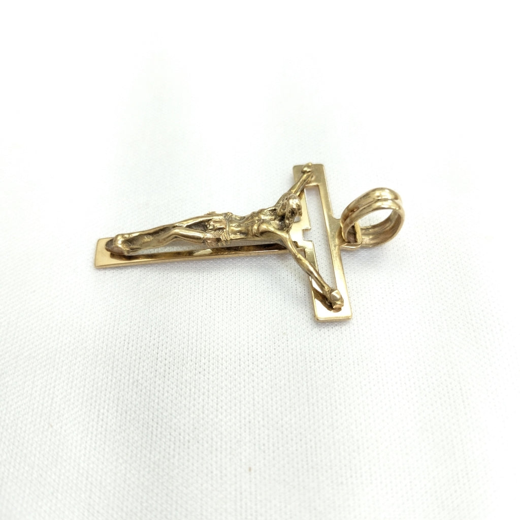 CRUCIFIJO ORO 14 K 5.3 GRMS (SEMINUEVO)