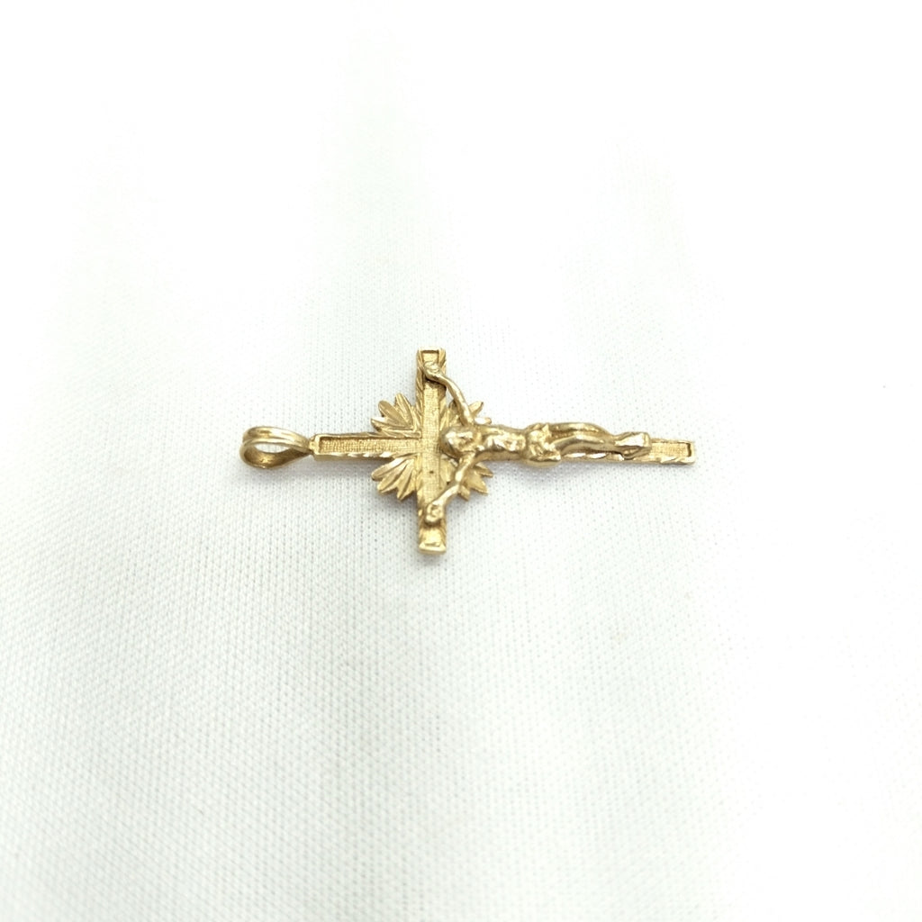 CRUCIFIJO ORO 14 K 2,00 GRMS (SEMINUEVO)