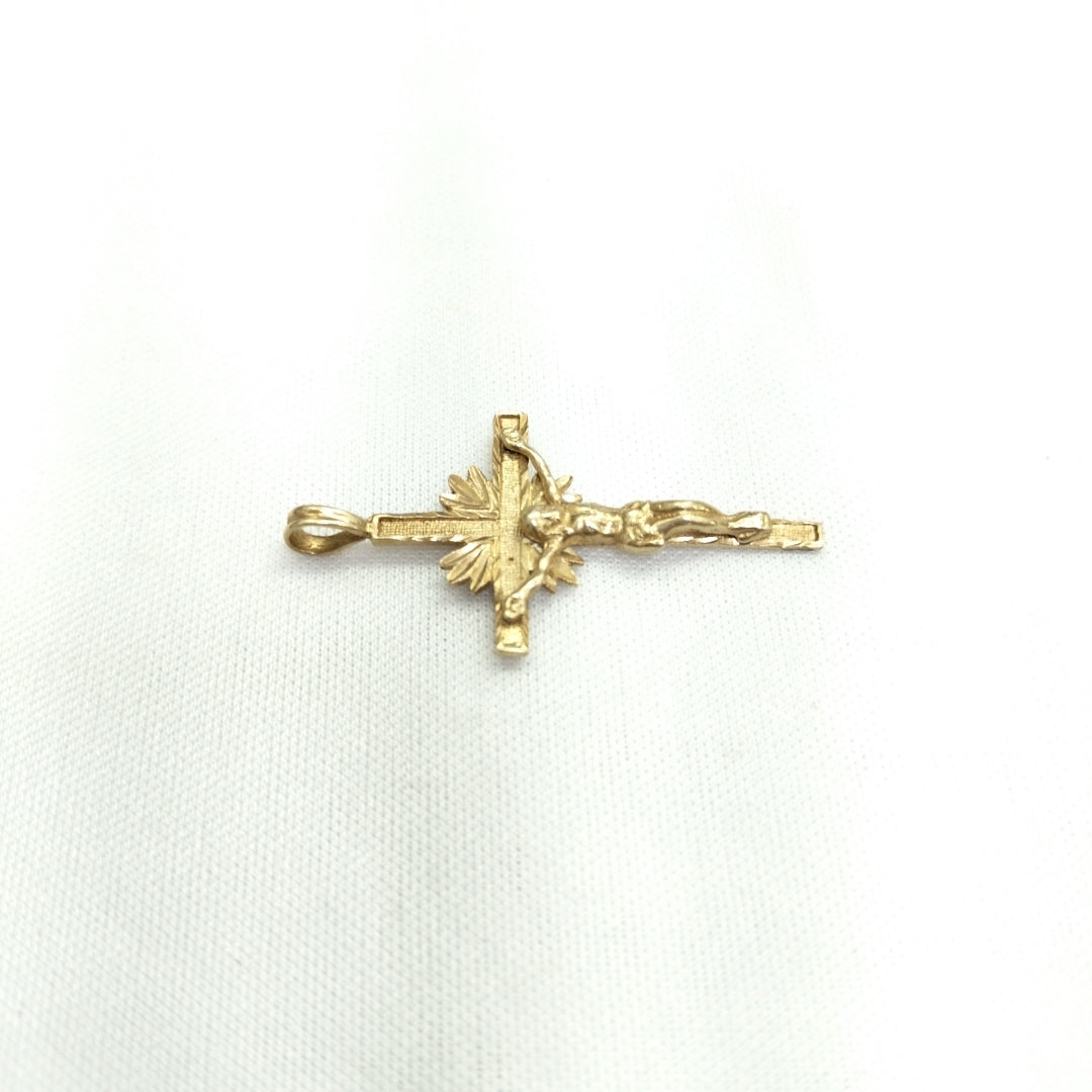CRUCIFIJO ORO 14 K 2,00 GRMS (SEMINUEVO)