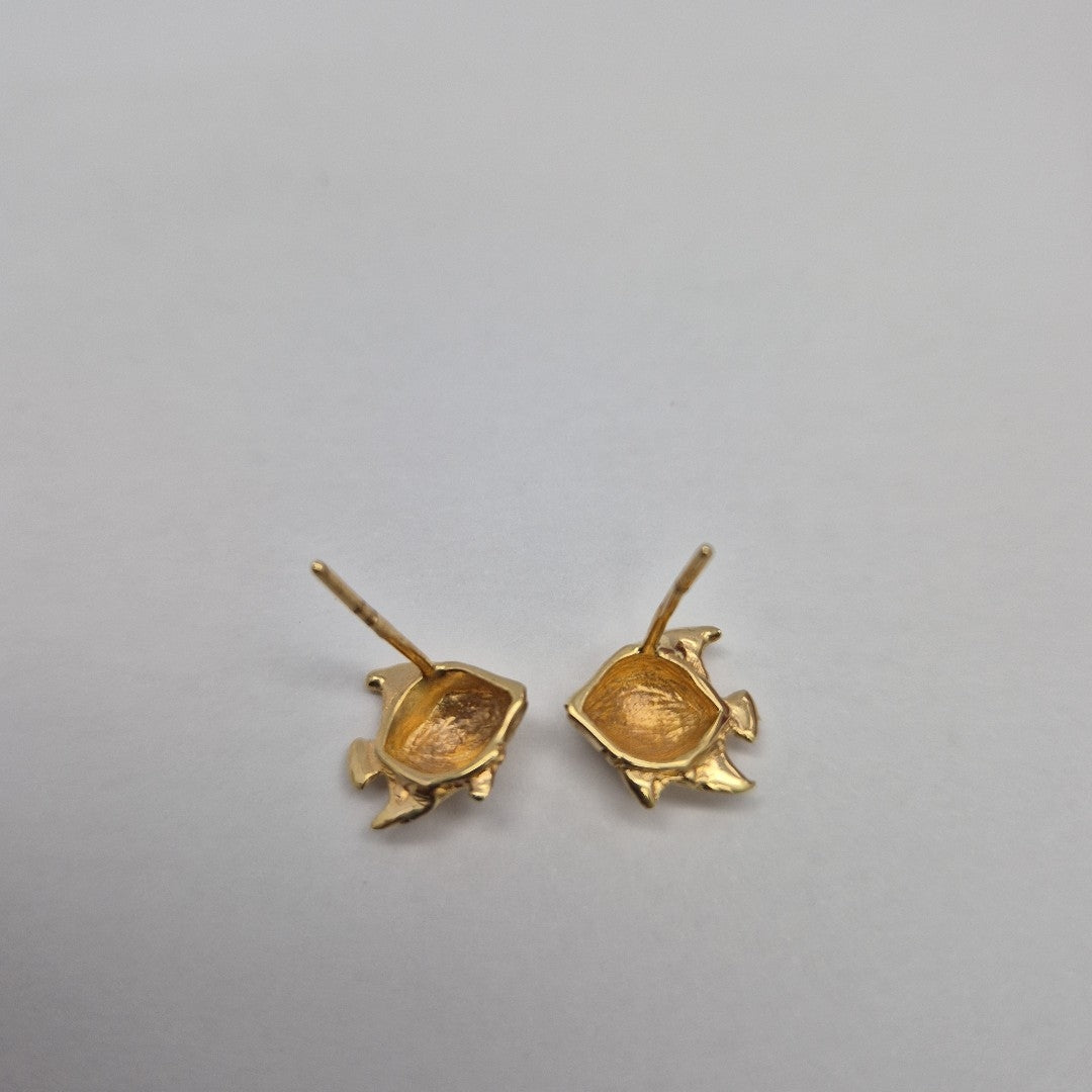 BROQUELES PAR ORO 14 K 2,00 GRMS (SEMINUEVO)