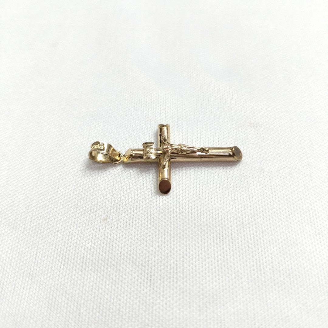 CRUCIFIJO ORO 10 K 1.8 GRMS (SEMINUEVO)