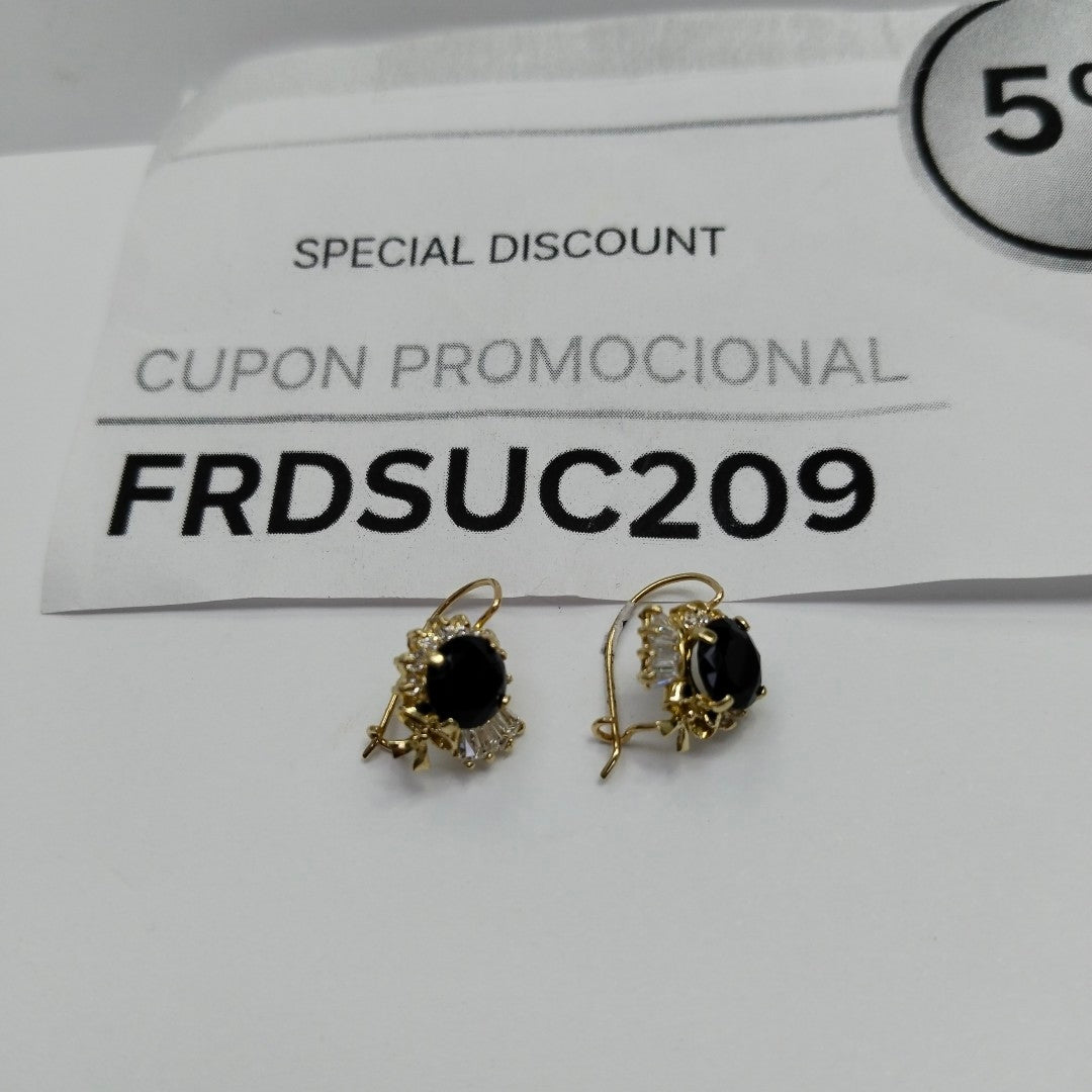 ARETES PAR ORO 10 K 2 GRMS (SEMINUEVO)