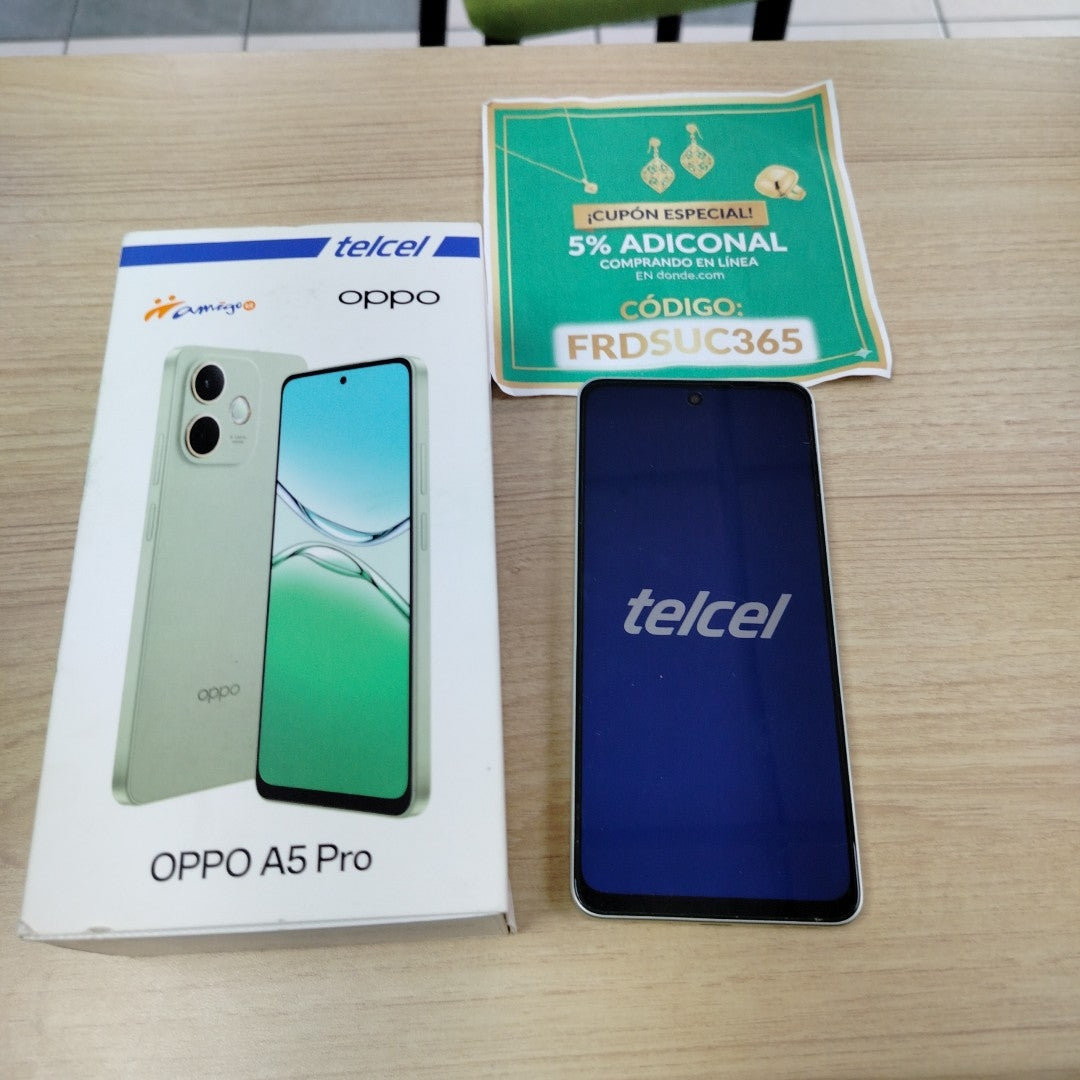 CELULAR OPPO A5 PRO CPH2711 (2025) 256 GB 8 GB RAM (SEMINUEVO)