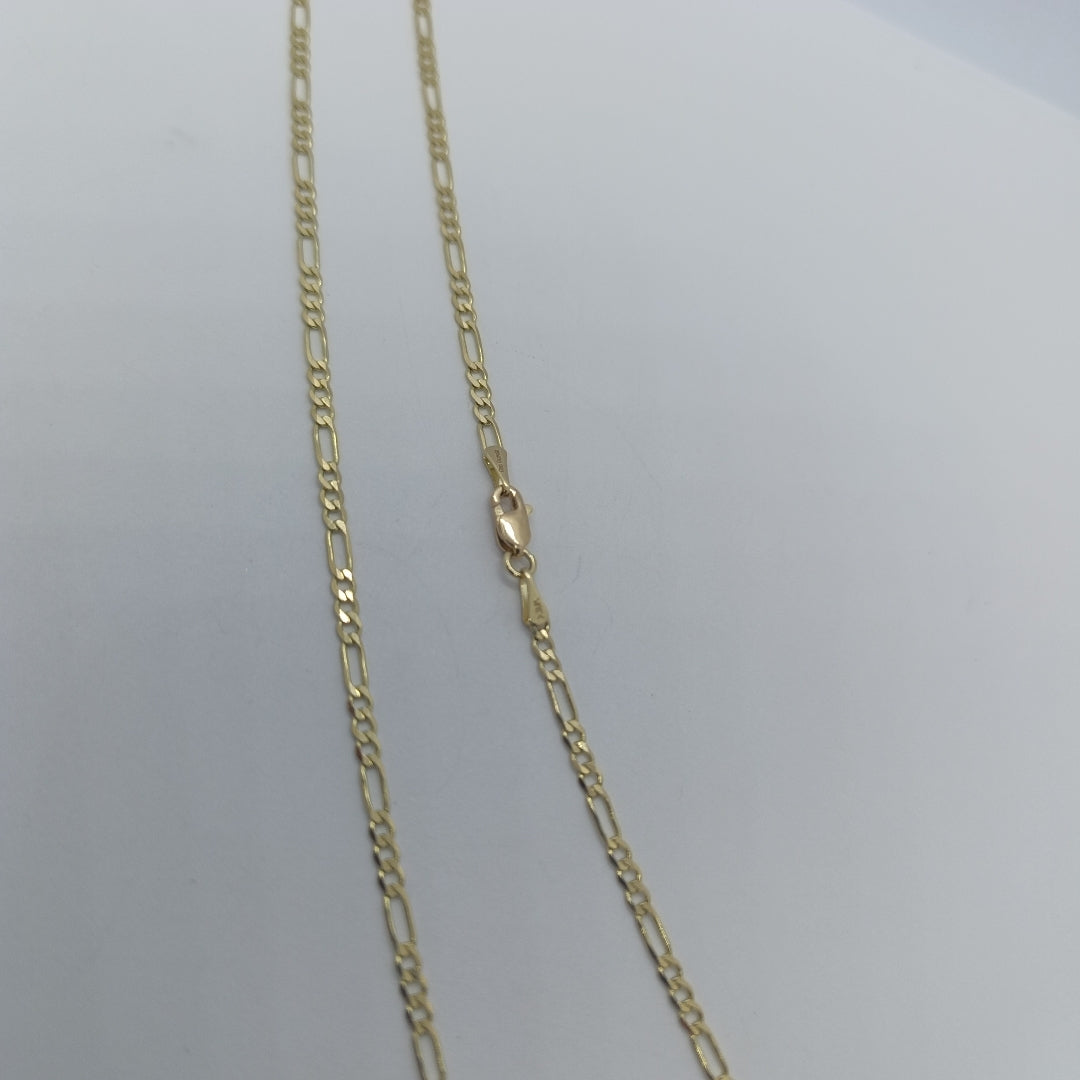 CADENA 3X1 14K 55 CM 5 GR (NUEVO)