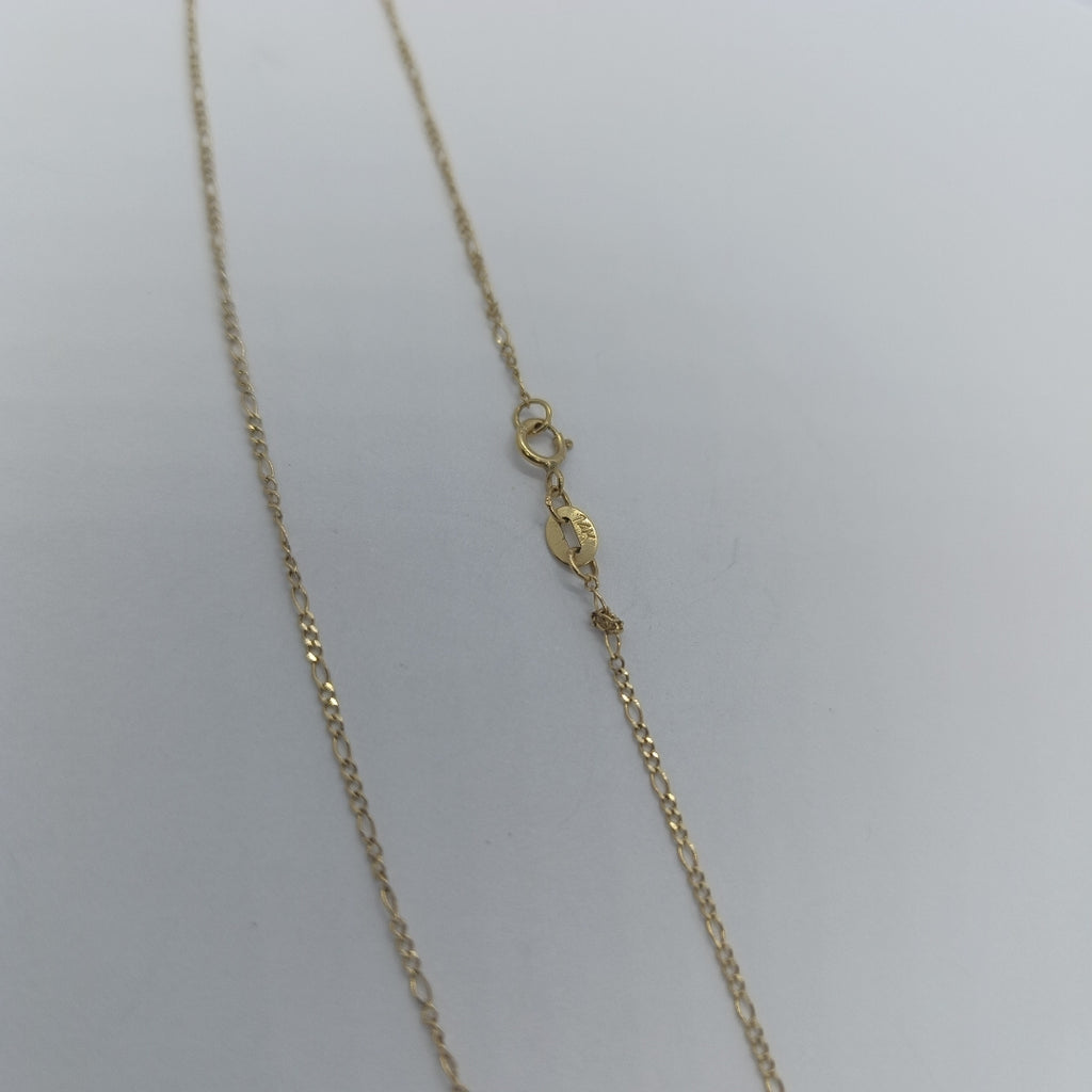 CADENA 3 X 1 1.7GR 60 CM 14K (NUEVO)