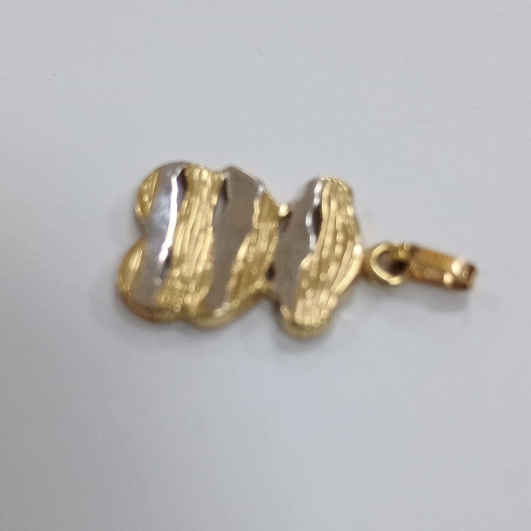 DIJE ORO,ORO COMBINADO 14 K 1,60 GRMS (SEMINUEVO)