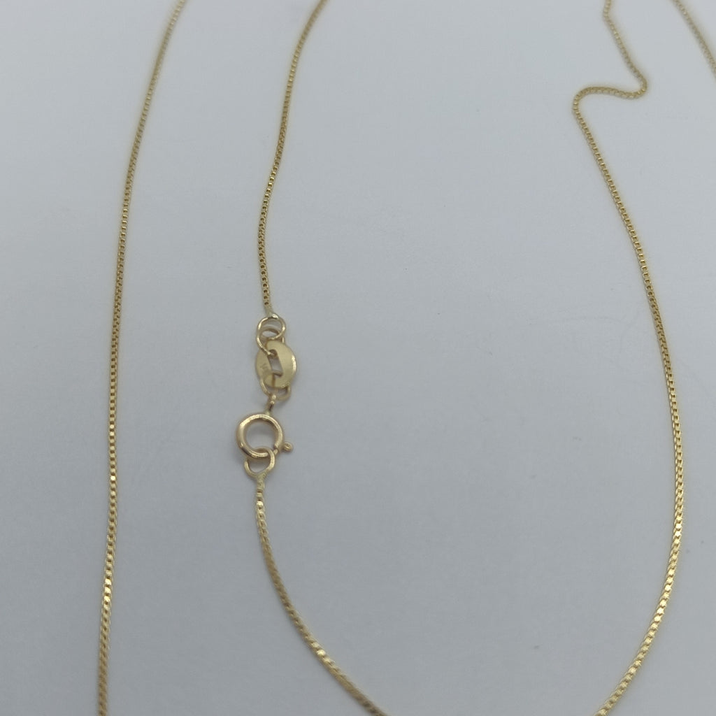 CADENA VENECIANO 14K 55 CM 1.7 GR (NUEVO)