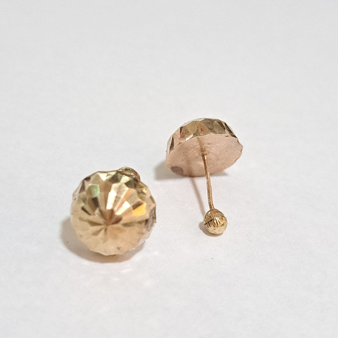 BROQUELES PAR ORO 8 K 0,80 GRMS (SEMINUEVO)