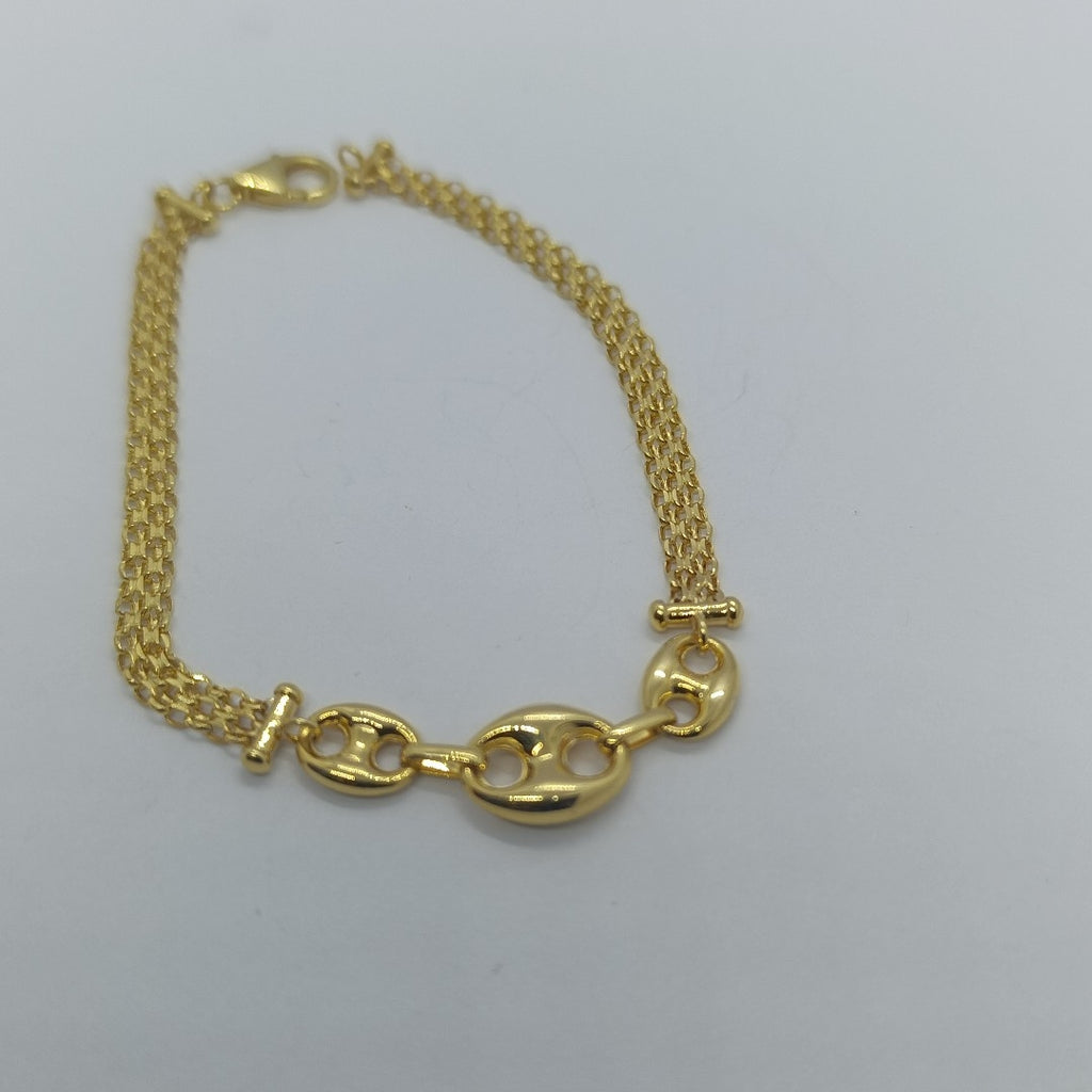 PULSERAS DAMA ORO 14K 3.5 (NUEVO)