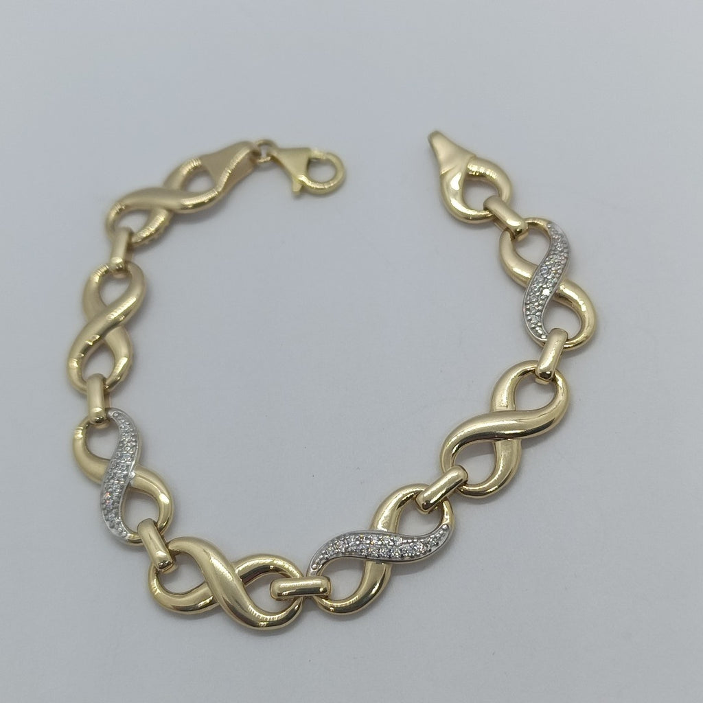 PULSERAS DAMA ORO 14K 7.2 (NUEVO)