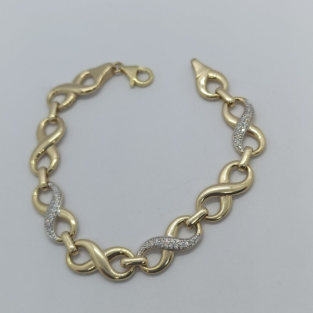 PULSERAS DAMA ORO 14K 7.2 (NUEVO)