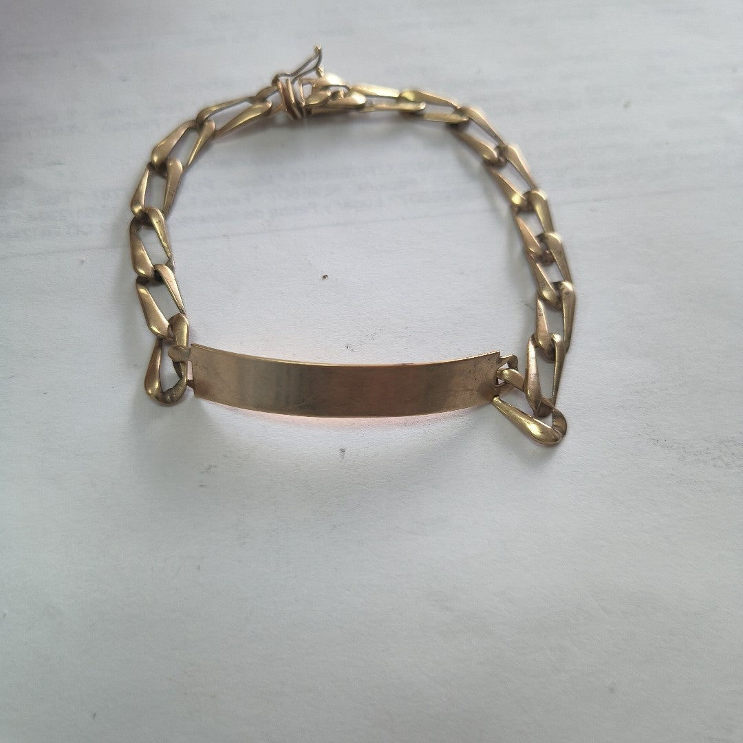 ESCLAVA ORO 10 K 9.5 GRMS (SEMINUEVO)