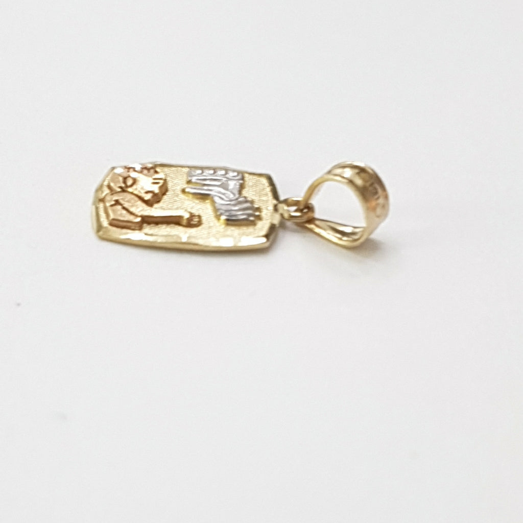 MEDALLA RELIGIOSA ORO COMBINADO 14 K 0.9 GRMS (SEMINUEVO)