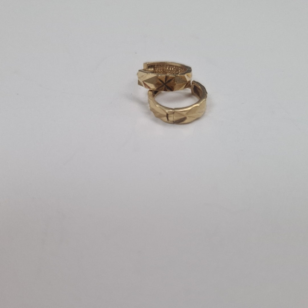 ARRACADAS PAR ORO 14 K 1.7 GRMS (SEMINUEVO)