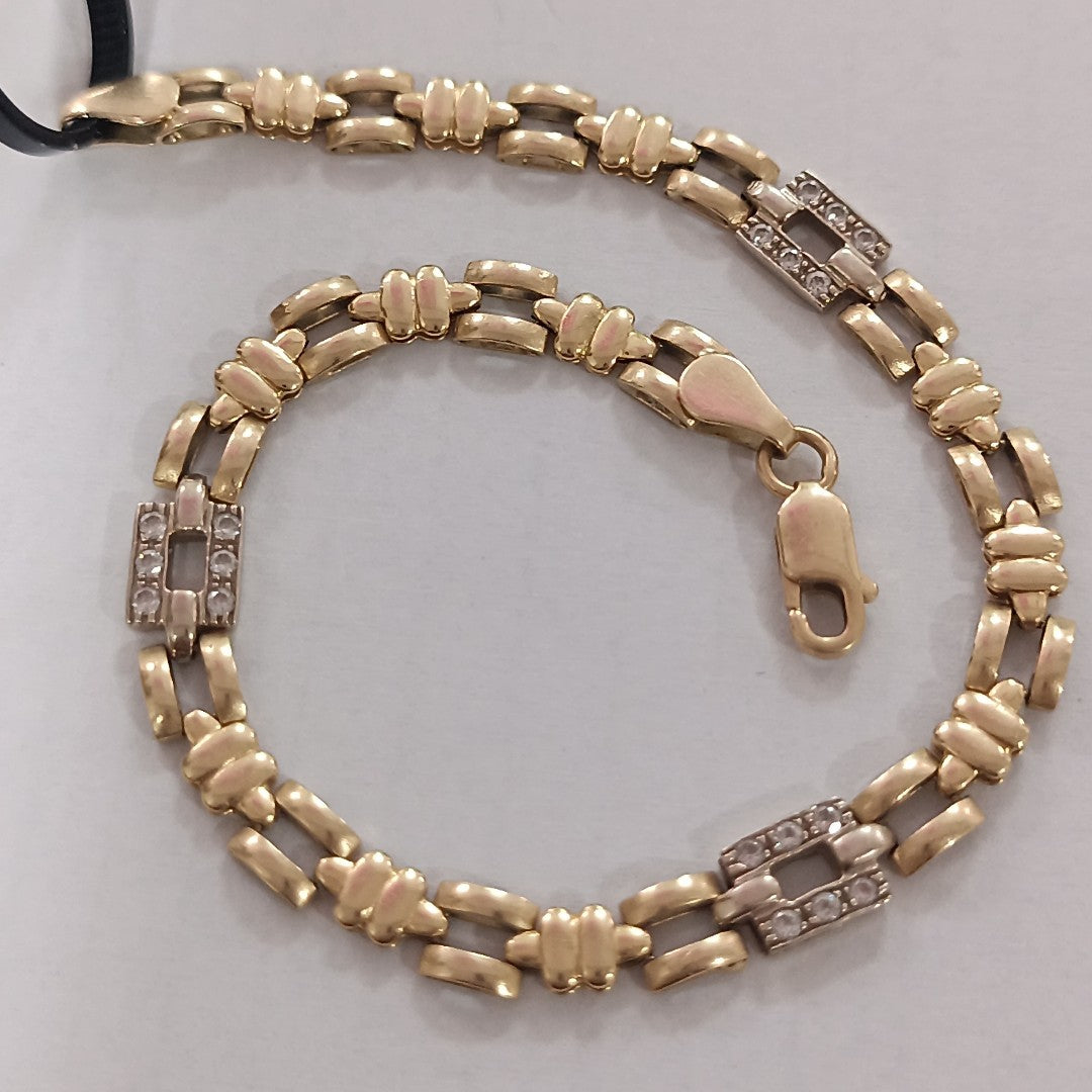 PULSERA ORO 14 K 6.4 GRMS (SEMINUEVO)