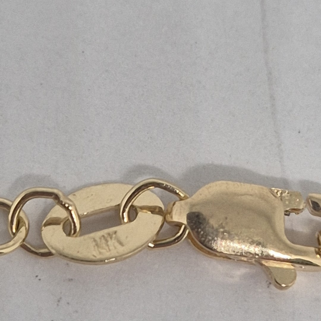 PULSERA TORZAL 14K 21 CM 1.4 GR (NUEVO)