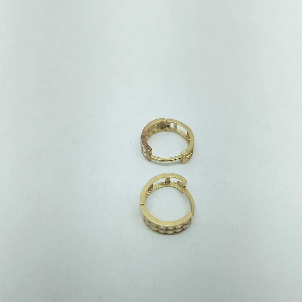 ARRACADAS PAR ORO 10 K 1.2 GRMS (SEMINUEVO)