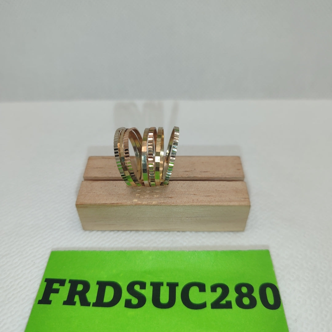 SEMANARIO DE ARGOLLAS ORO 10 K 4,70 GRMS (SEMINUEVO)