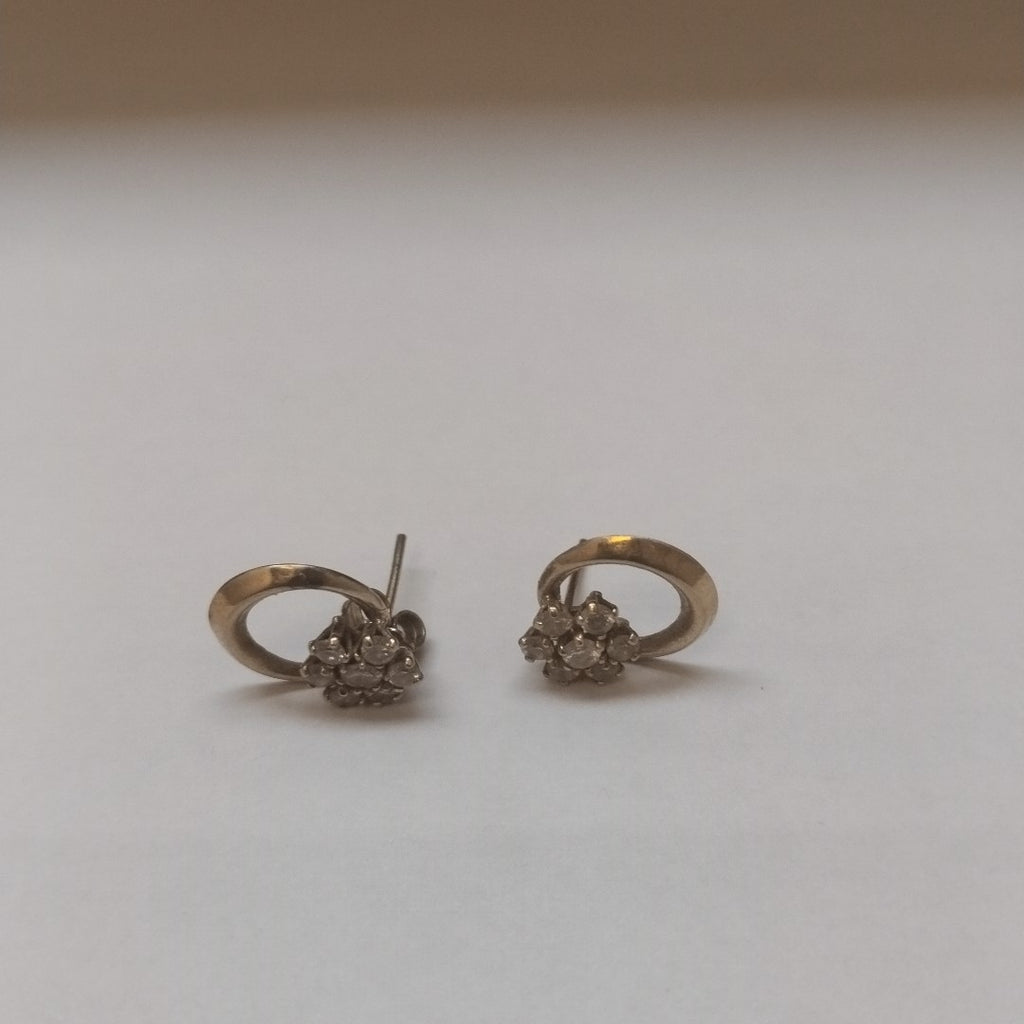 ARETES PAR ORO 14 K 1,80 GRMS (SEMINUEVO)