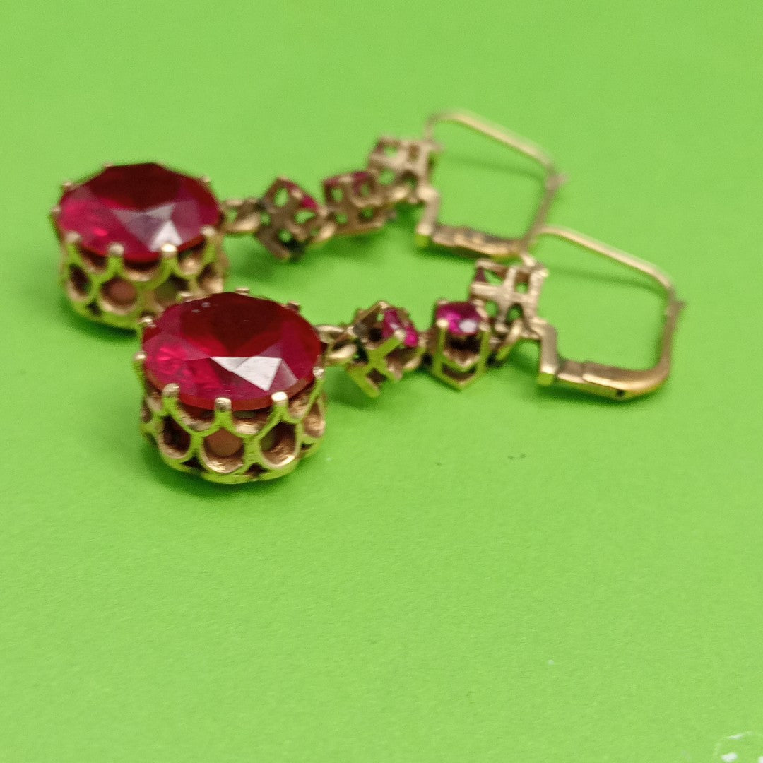 ARETES PAR ORO 10 K 6.9 GRMS (SEMINUEVO)