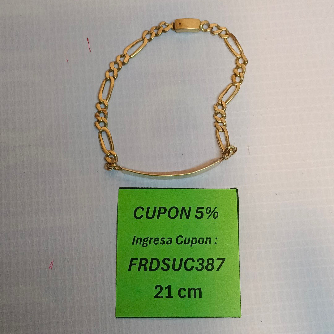 ESCLAVA ORO 14 K 10 GRMS (SEMINUEVO)