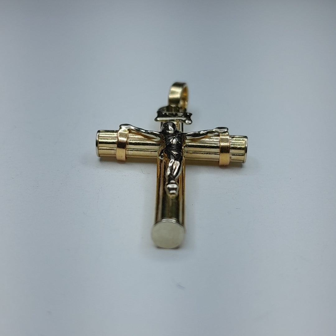 CRUCIFIJO ORO 14 K 3.7 GRMS (SEMINUEVO)