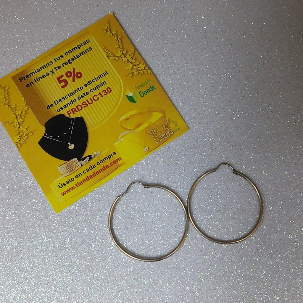 ARRACADAS PAR ORO 10 K 2.2 GRMS (SEMINUEVO)