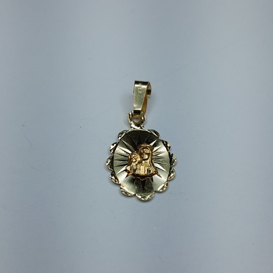 MEDALLA RELIGIOSA ORO 14 K 0,70 GRMS (SEMINUEVO)
