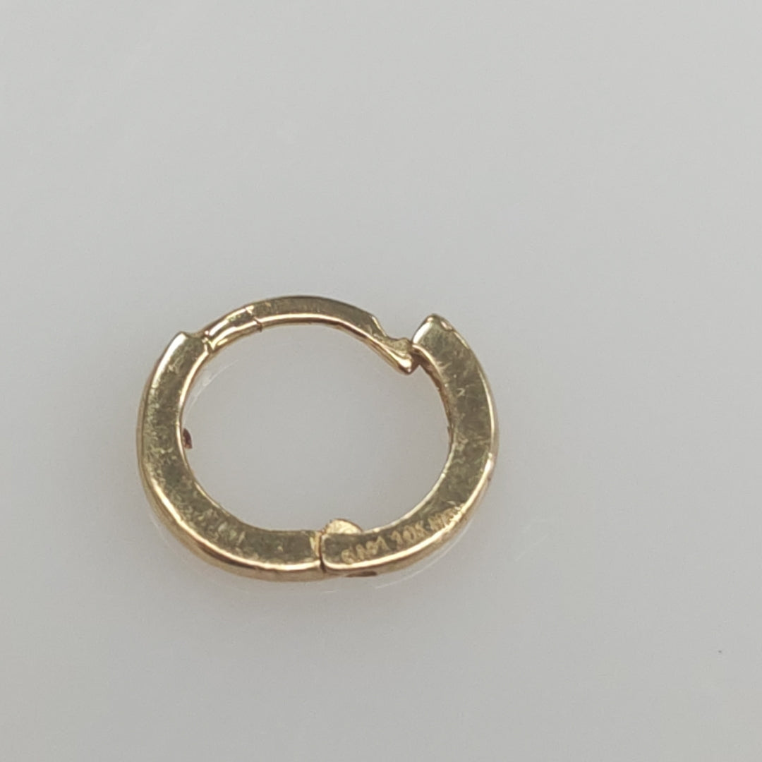 ARETES HUGGIE 14K 1.4 GR (NUEVO)