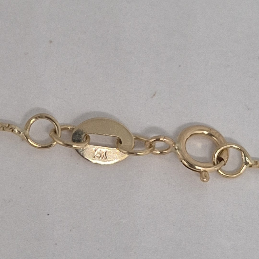 CADENA VENECIANO 14K 50 CM 1.5 GR (NUEVO)