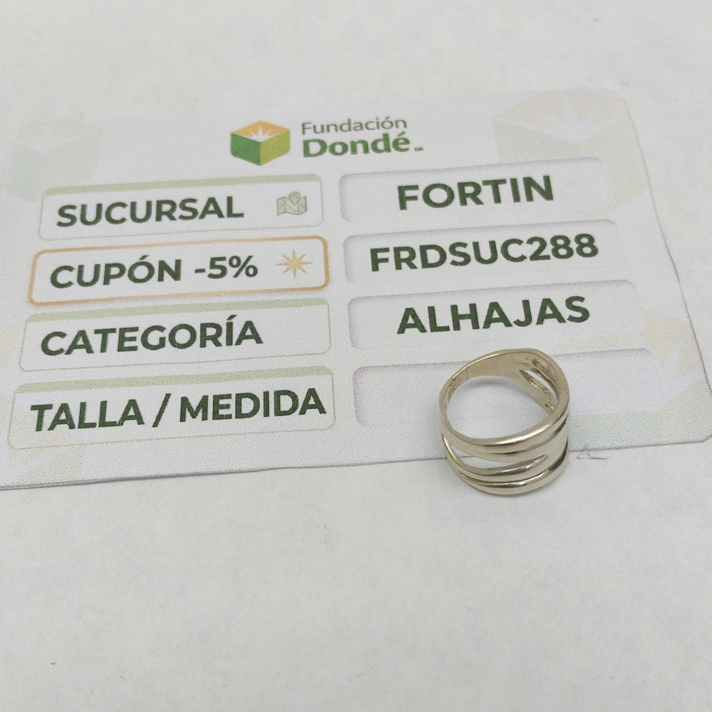 ANILLO PLATA 6,00 GRMS (SEMINUEVO)