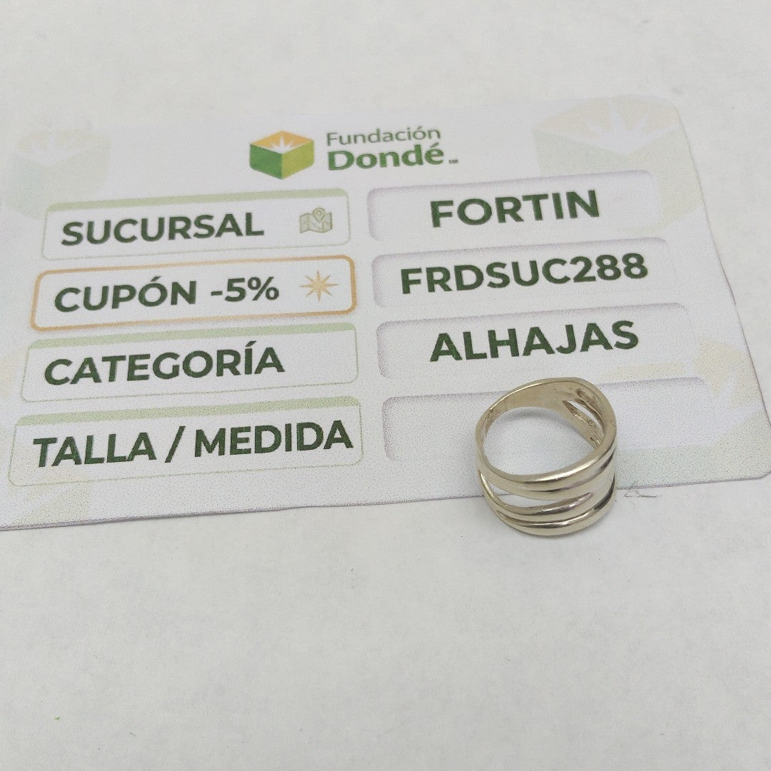 ANILLO PLATA 6,00 GRMS (SEMINUEVO)