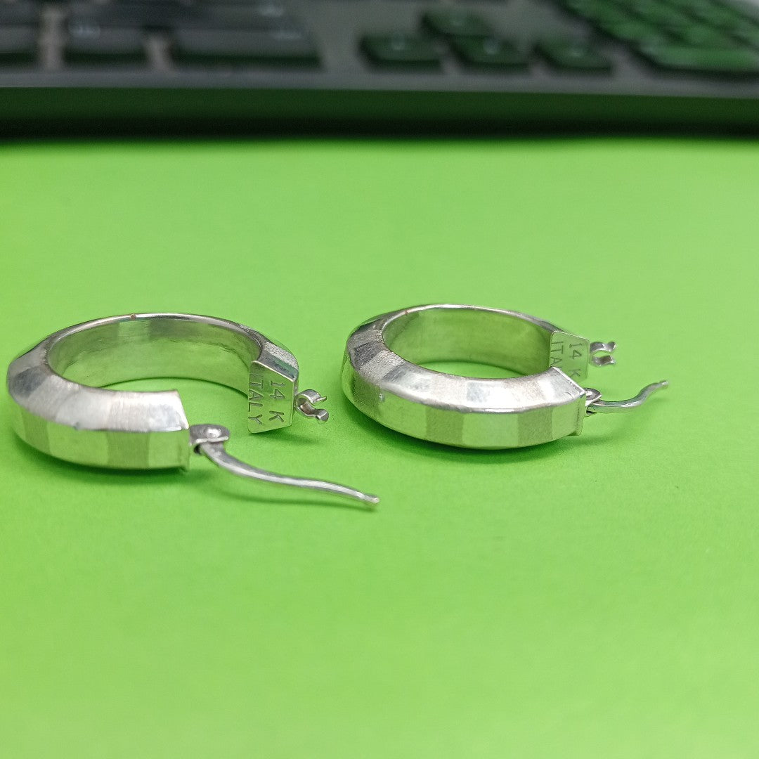 ARRACADAS PAR ORO 14 K 3.9 GRMS (SEMINUEVO)