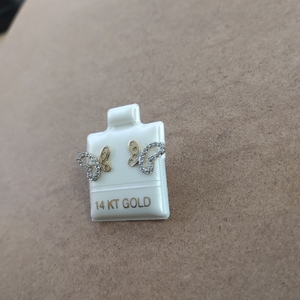 BROQUELES ORO 14K 1.2 (NUEVO)