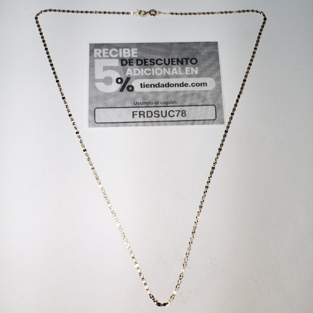 CADENA ORO 14 K 1.4 GRMS (SEMINUEVO)