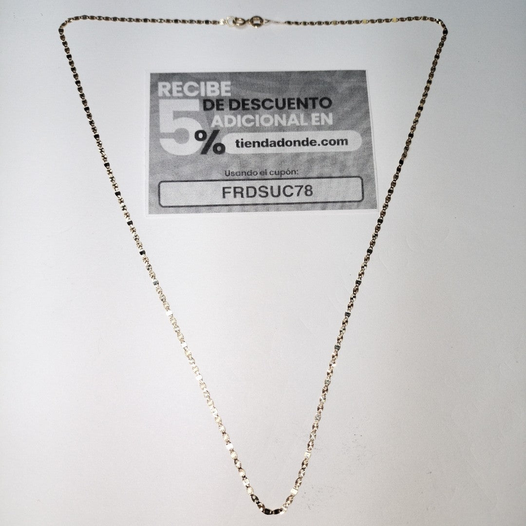CADENA ORO 14 K 1.4 GRMS (SEMINUEVO)