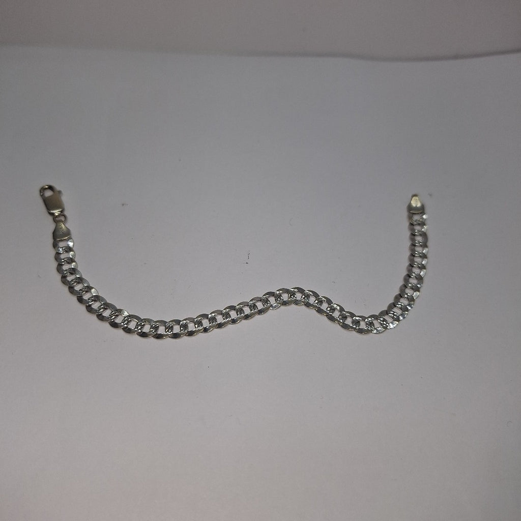 PULSERA ORO BLANCO 14 K 7.8 GRMS (SEMINUEVO)